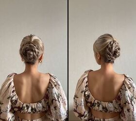 Braided Flower Updo Tutorial