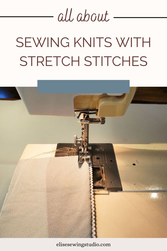 sewing knits with stretch stitches elise s sewing studio