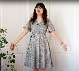 How to DIY a Summer Dress: Cute Wrap Dress Sewing Pattern Tutorial
