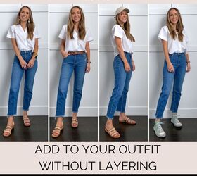 how to finish an outfit without layering merrick s art, How to Add to Your Outfit Without Layering