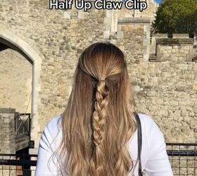 Try This Dreamy Half Up Claw Clip Hairstyle 😍 Upstyle 6664