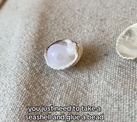 how to put real seashells in your hair, Adding bead