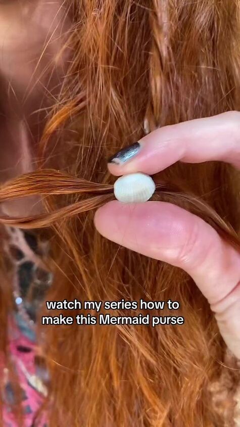 How to Put Real Seashells in Your Hair | Upstyle