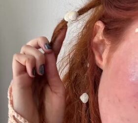 how to put real seashells in your hair, How to put real seashells in your hair