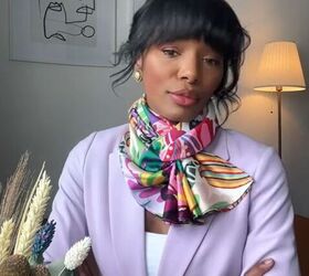 This Unique Scarf Trick Leaves You With a STUNNING After