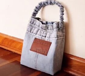 Denim Upcycling Tutorial: How to Make Denim Bags From Old Jeans