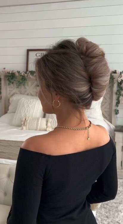 easy french updo perfect for hot days, Easy French updo