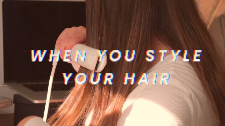 how to have a good hair day, Styling hair