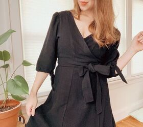 sew your own wrap dress for timeless style