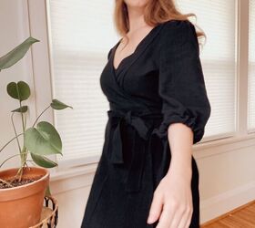 sew your own wrap dress for timeless style