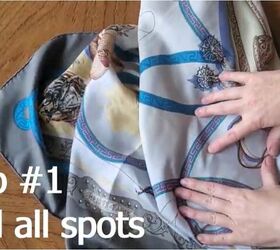 How to Wash a Silk Scarf Upstyle