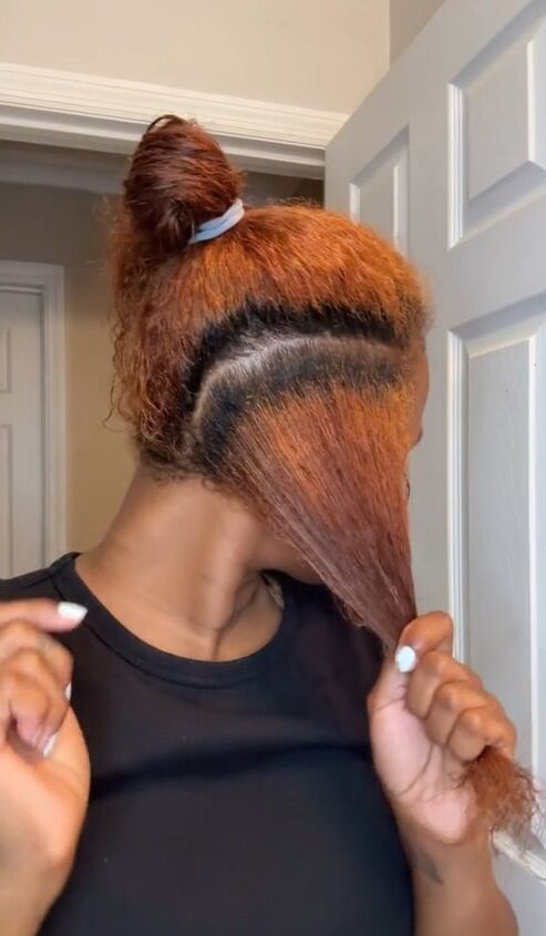 take your bubble braids up a level, Dividing hair