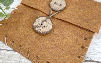 Hand Stitched Envelope Bag for Accessories