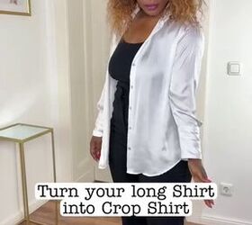 crop your shirt without tucking it in, Shirt