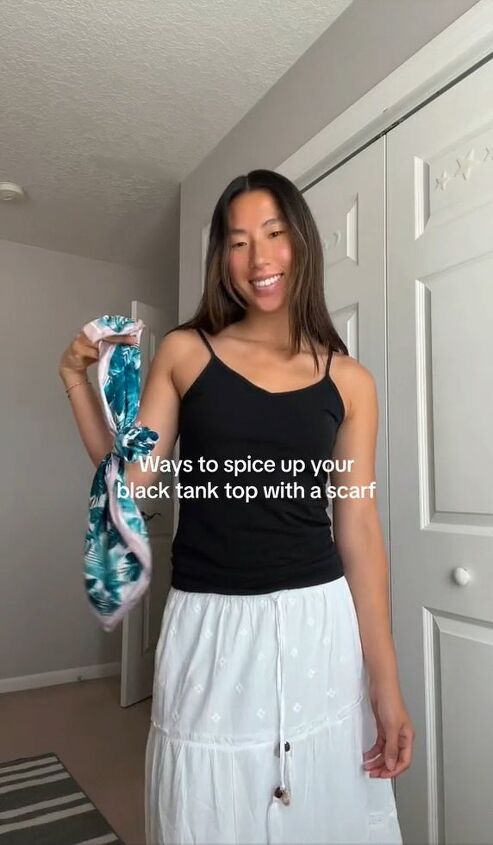 3 ways to spice up a basic tank top, Ways to spice you a tank top