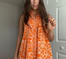 Turn that big scarf into this stunning summer top—in 2 minutes flat