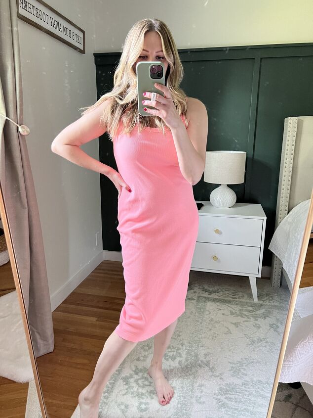 let s take a tank top dress from casual to elevated
