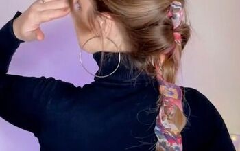 How to Braid a Scarf Into Your Hair