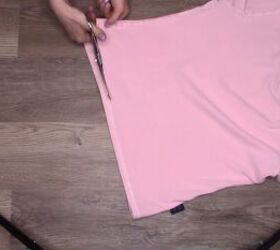 upcycle t shirt ideas, Cutting t shirt