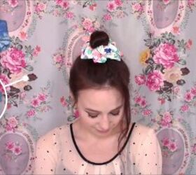 upcycle t shirt ideas, How to wear scrunchie