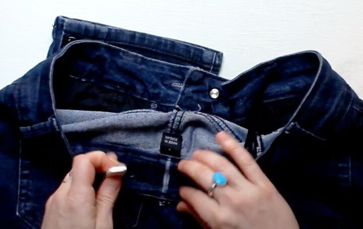 how to take in waist on jeans, Deconstructing jeans