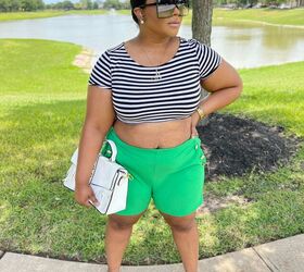 1 short 3 ways how to style the solid gold button shorts