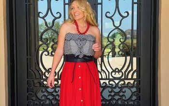 A Vintage Skirt 4 Ways for the 4th of July !