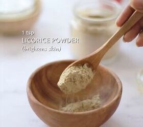 how to use licorice powder and turmeric for skin pigmentation, Adding licorice powder