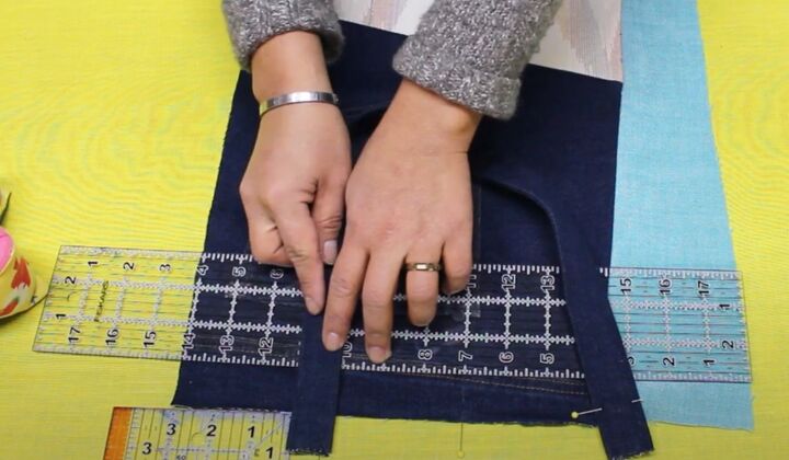 how to sew a tote bag, Attaching handles