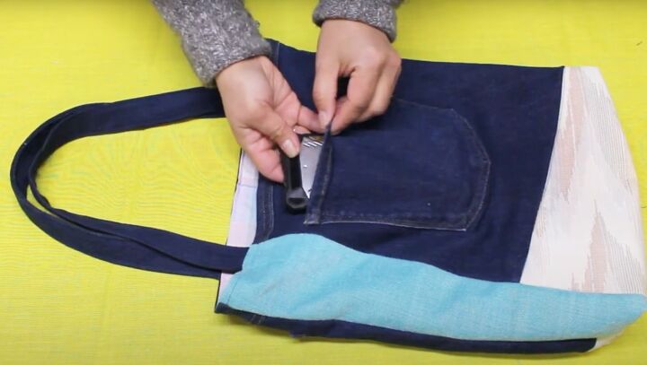 how to sew a tote bag, How to sew a tote bag DIY tote bag