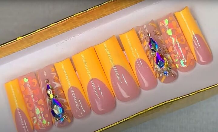 yellow summer nails, DIY yellow summer nails