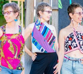 how to style scarves in summer and not overheat