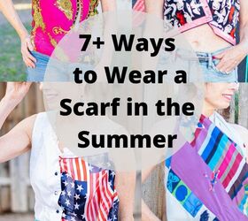 7 ways to wear a scarf in the summer