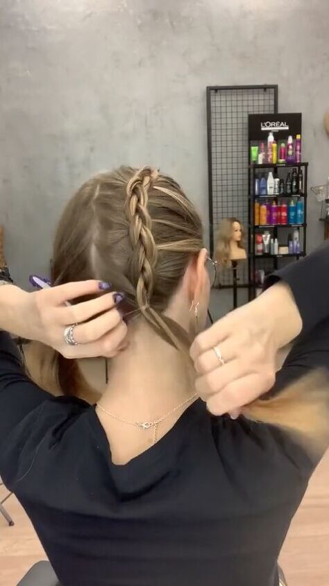 style your hair like this to stay cool in this heat, Braiding hair
