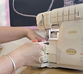 Shortening a Delicate Lace Jacket Upstyle