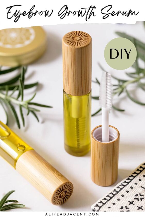 DIY Eyebrow Growth Serum + Best Oils for Eyebrow Growth | Upstyle