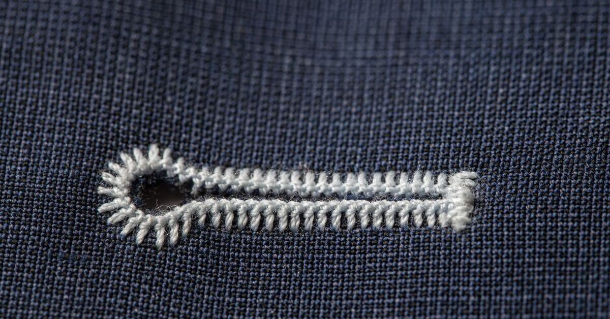 How to Sew a Buttonhole by Hand | Upstyle