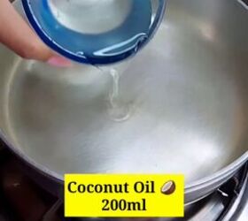 powerful recipe for hair growth, Adding coconut oil