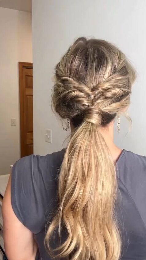 bridesmaid ponytail, Easy bridesmaid ponytail
