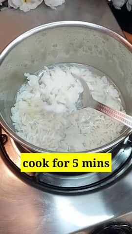 diy hair conditioner, Cooking rice
