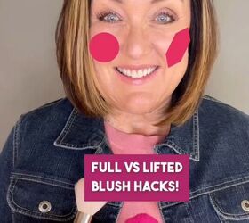 blush hacks, Lifted cheek hack