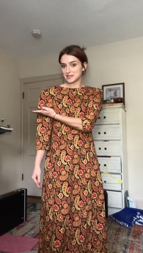 transforming this vintage dress into a modern day beauty, Where to cut
