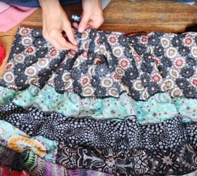 how to sew a maxi dress, Joining top and skirt