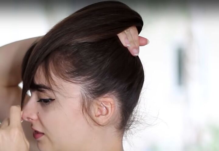elevated ponytail, High ponytail hack