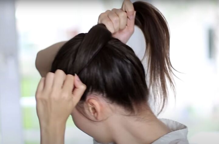 elevated ponytail, A better way to tie a ponytail