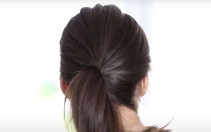 elevated ponytail, A better way to tie a ponytail