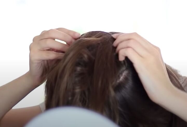 elevated ponytail, Add even more volume