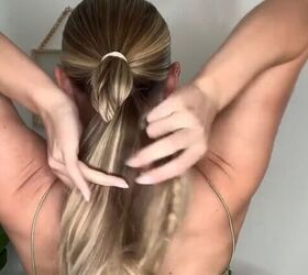 perfect gym hairstyle for dirty hair, Braiding