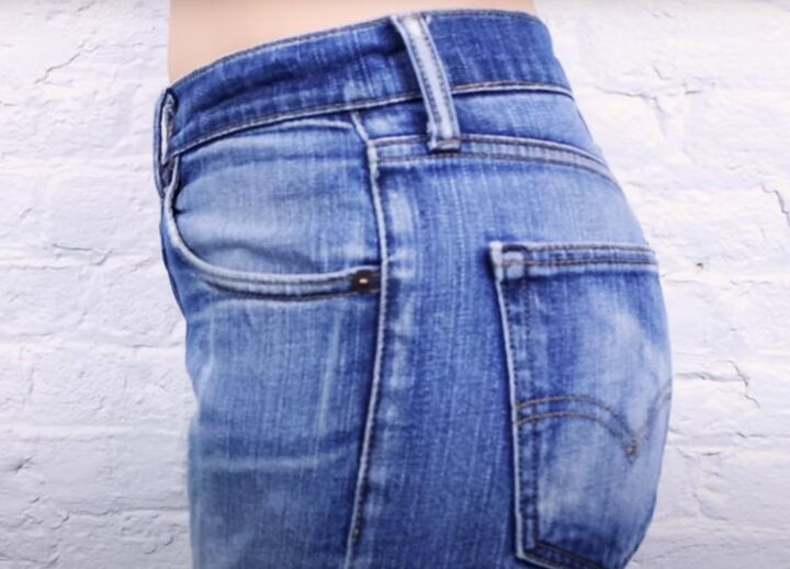 how to take in waist on jeans, How to take in waist on jeans