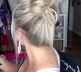 hack gives big volume to your thin hair in a clip, Volume hack